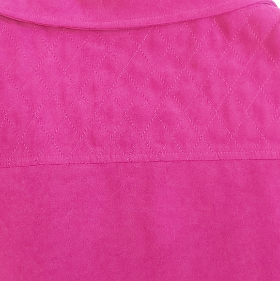 Allison Daley Bright Violet Lined Zip Up Vest, 8P - Picture 8 of 12